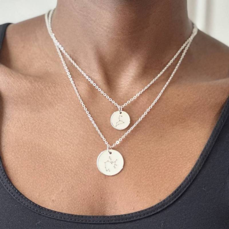 Leo and Sagittarius layerd Jewelry from The Night Sky