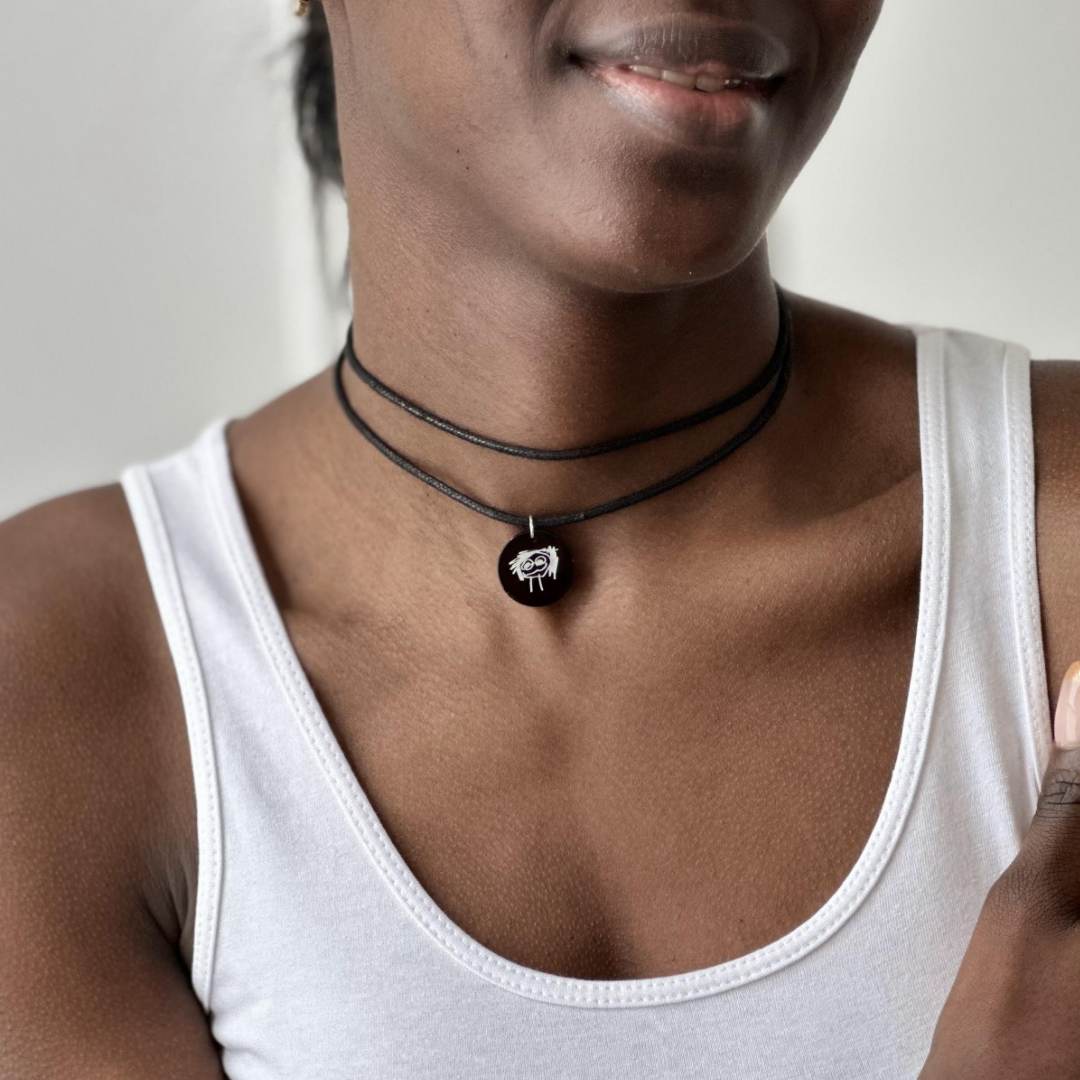 Night Sky Black Onyx Anhänger