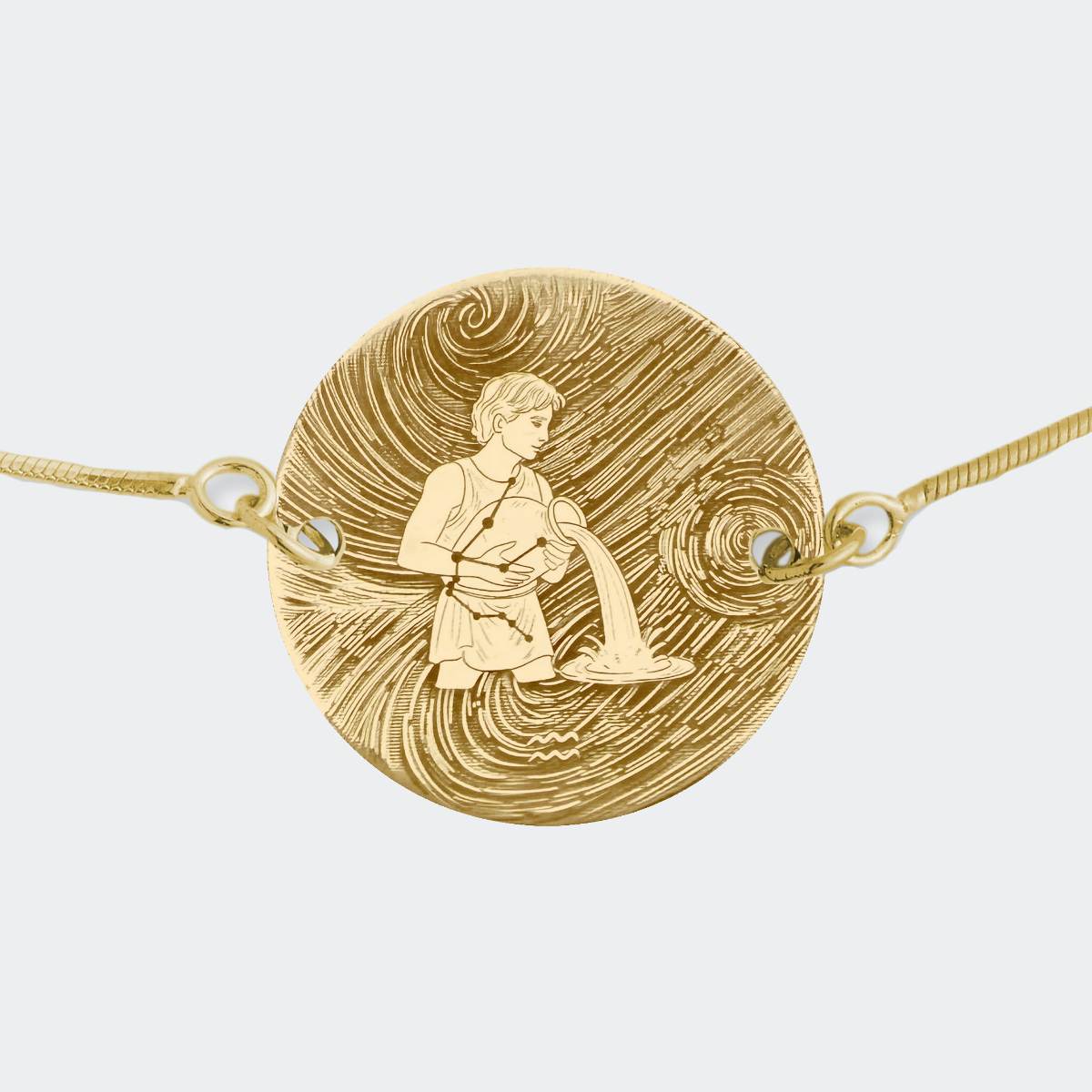 Sternzeichen Gold Vermeil Armband