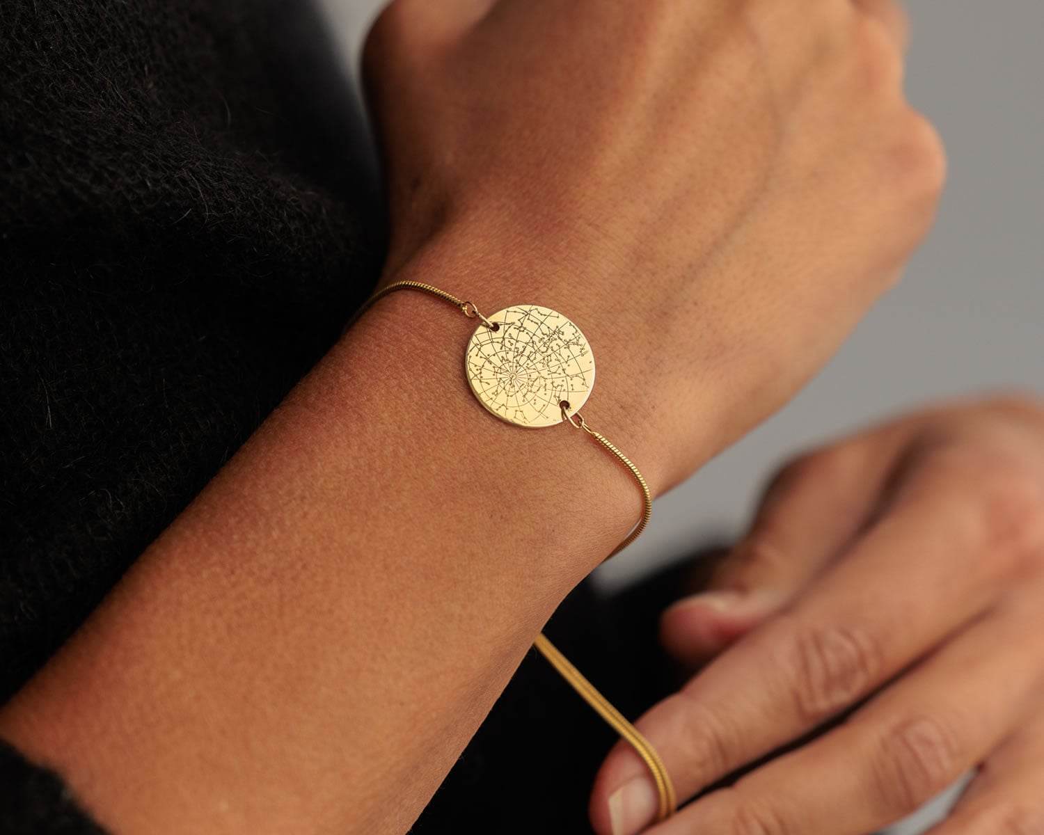 Night Sky Gold Vermeil Armband