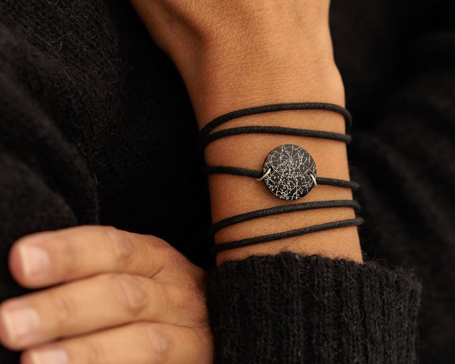 Night Sky Black Onyx Bracelet