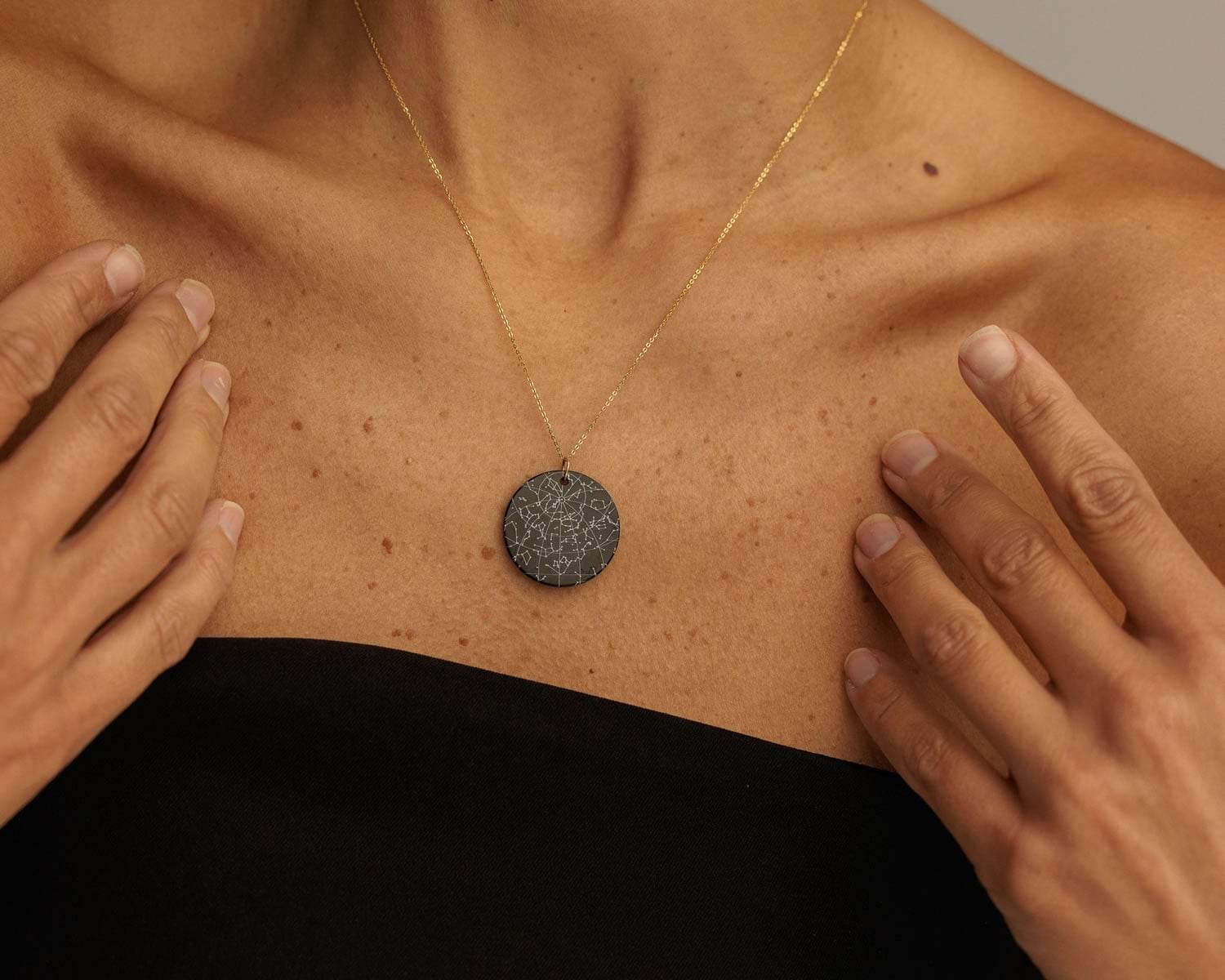 Night Sky Black Onyx Pendant