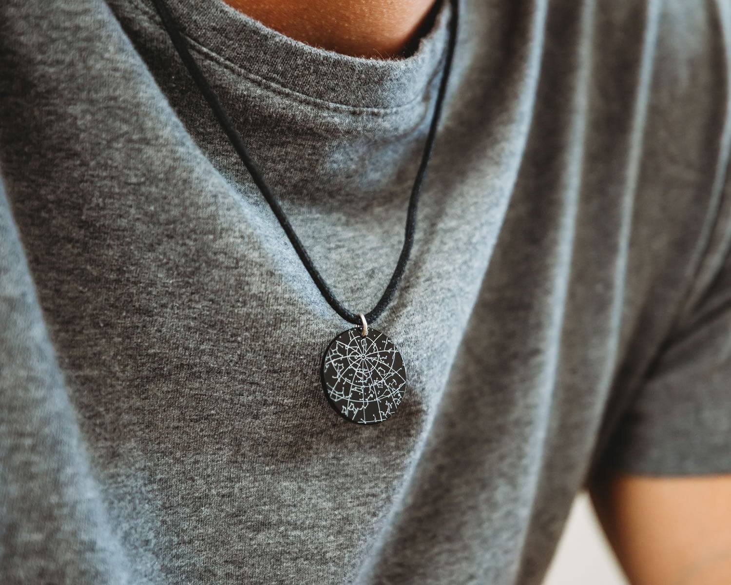 Night Sky Black Onyx Anhänger