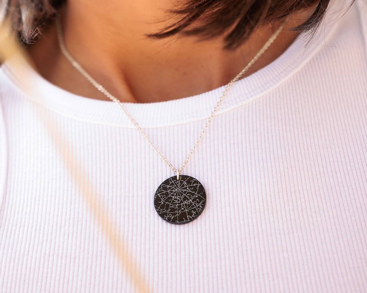 Night Sky Black Onyx Anhänger