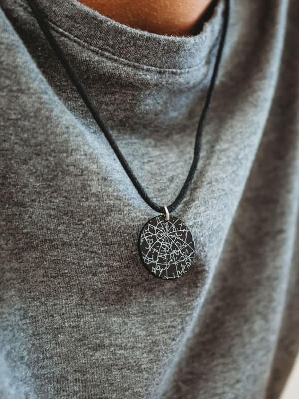 Night Sky Black Onyx Anhänger