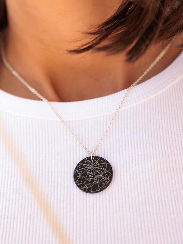 Night Sky Black Onyx Anhänger