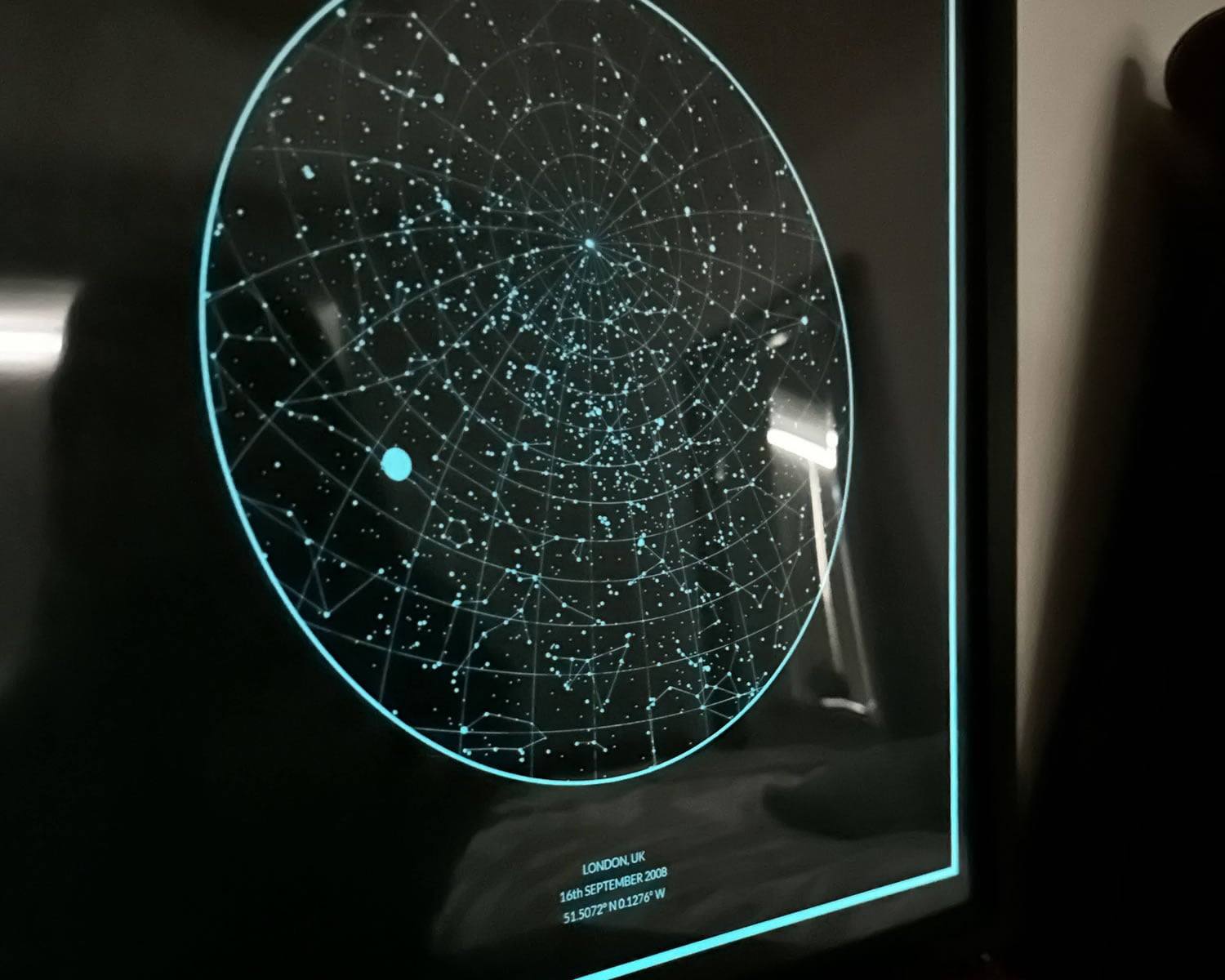 Night Sky Luxury Glow in the Dark Art Prints