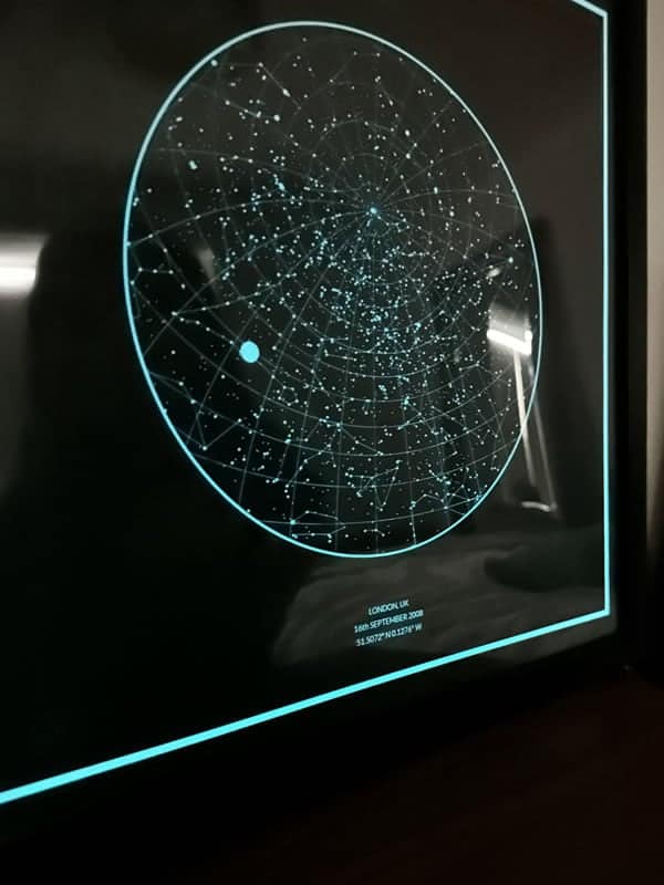 Night Sky Luxury Glow in the Dark Art Prints