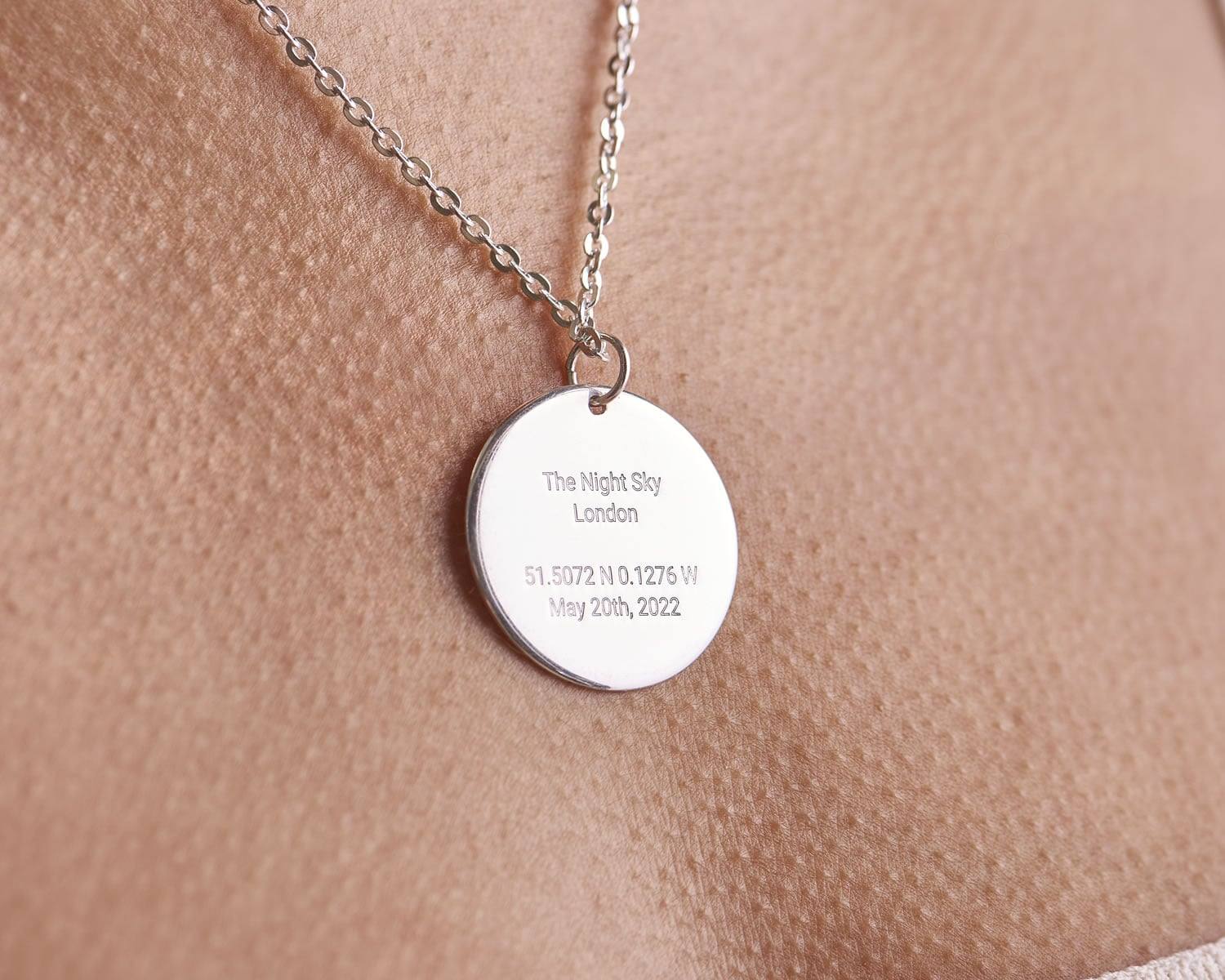 Night Sky Sterling Silver Pendant