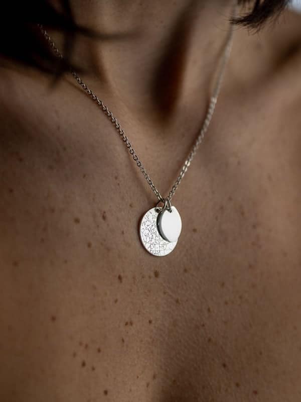 Night Sky Sterling Silver Pendant