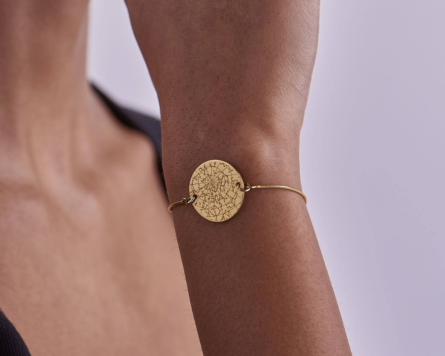 Night Sky Gold Vermeil Armband