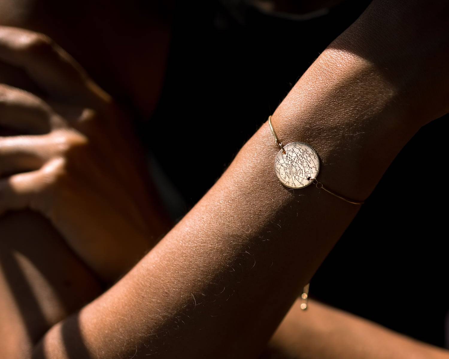 Night Sky Gold Vermeil Armband