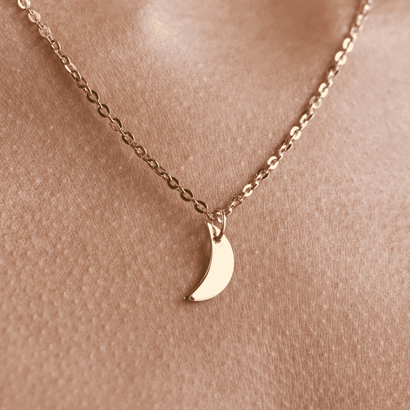 Night Sky Moon Phase Pendant