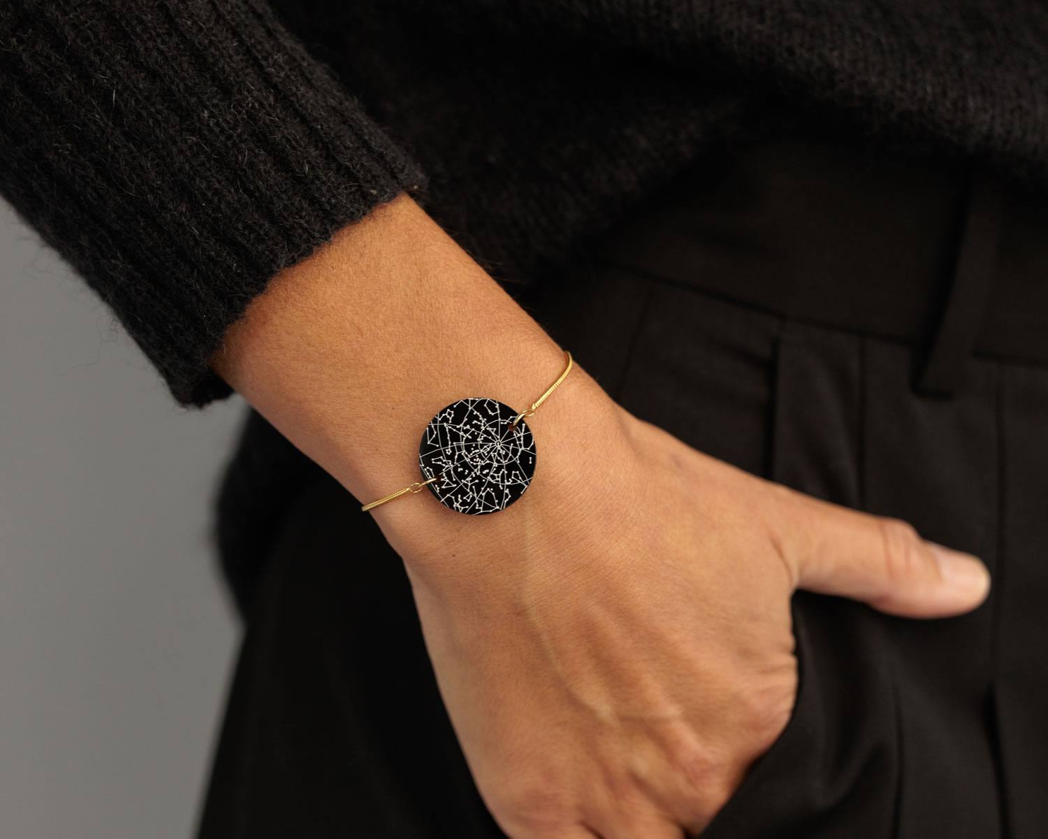 Night Sky Black Onyx Bracelet