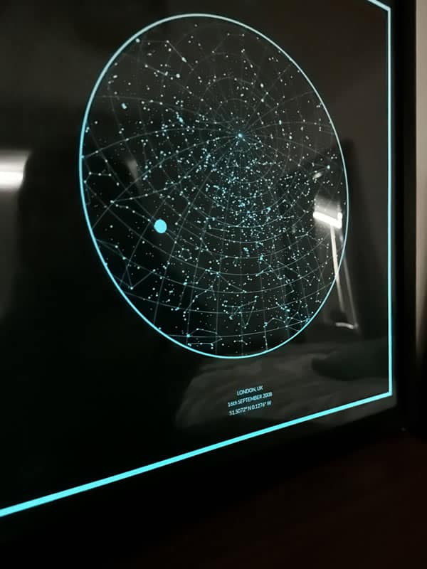 Night Sky Luxury Glow in the Dark Art Prints