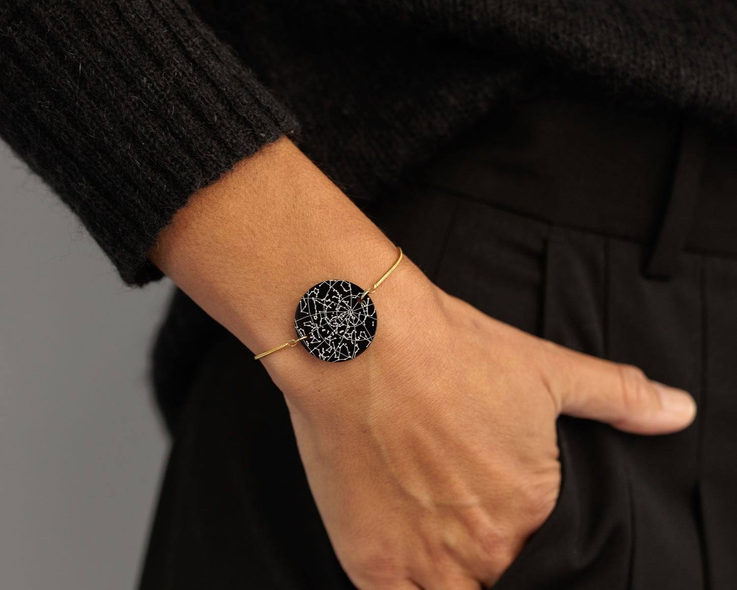 Night Sky Black Onyx Bracelet