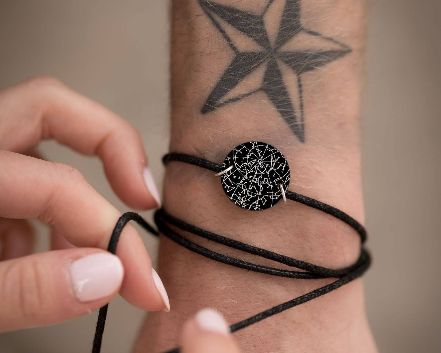 Night Sky Black Onyx Bracelet
