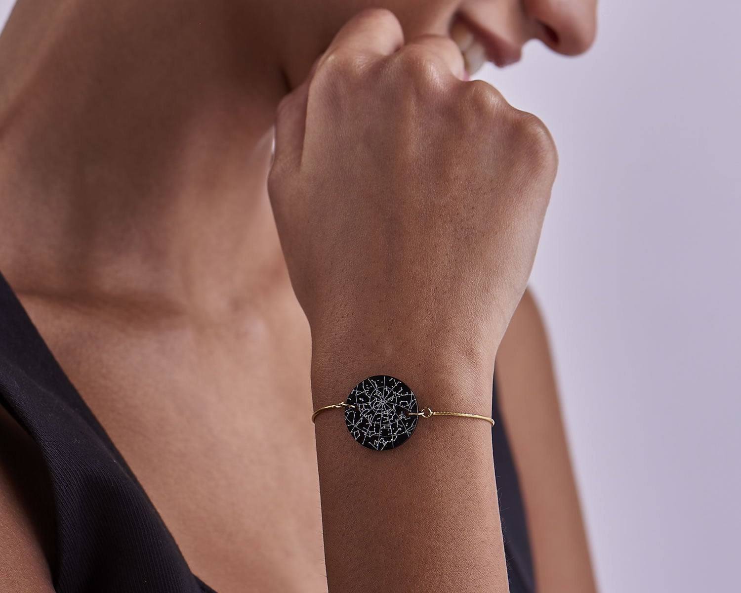 Night Sky Black Onyx Bracelet