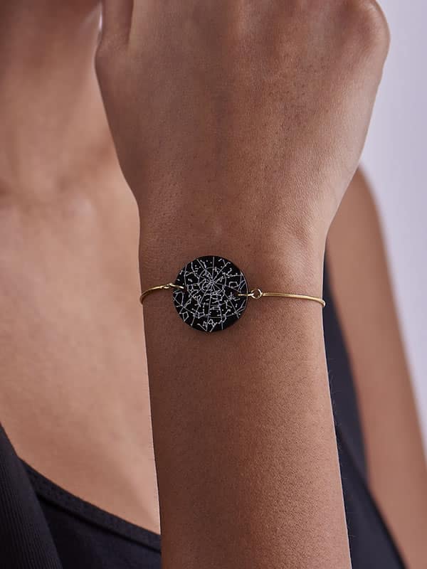 Night Sky Black Onyx Bracelet