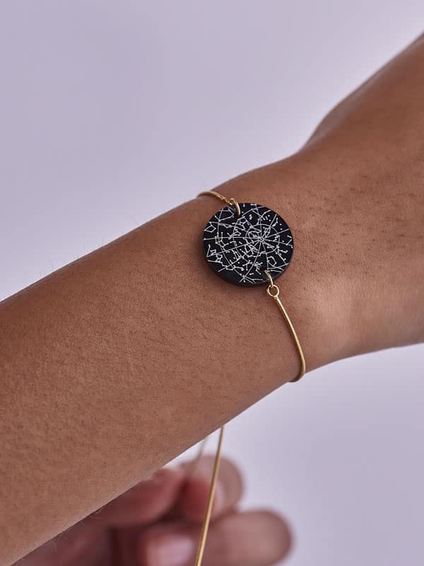 Night Sky Black Onyx Bracelet