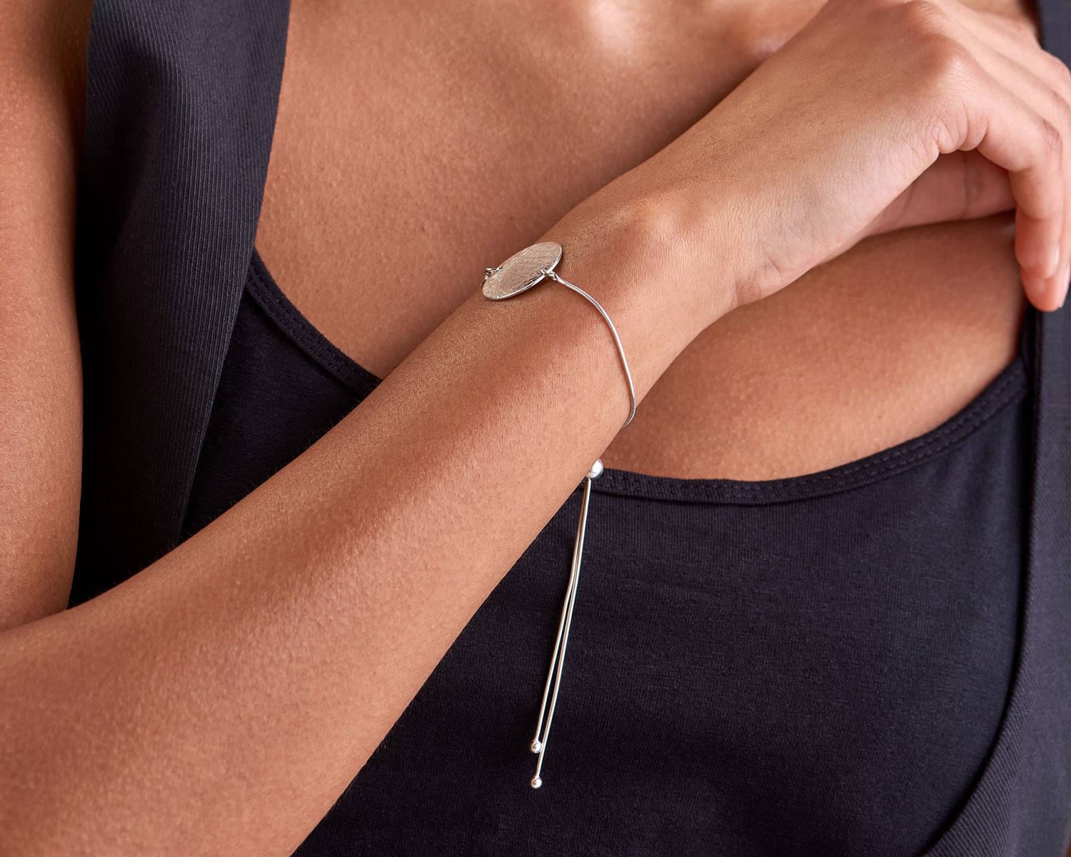 The Night Sky Sterling Silver Bracelet