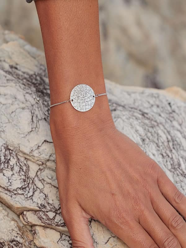 The Night Sky Sterling Silver Bracelet