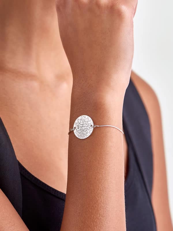 The Night Sky Sterling Silver Bracelet