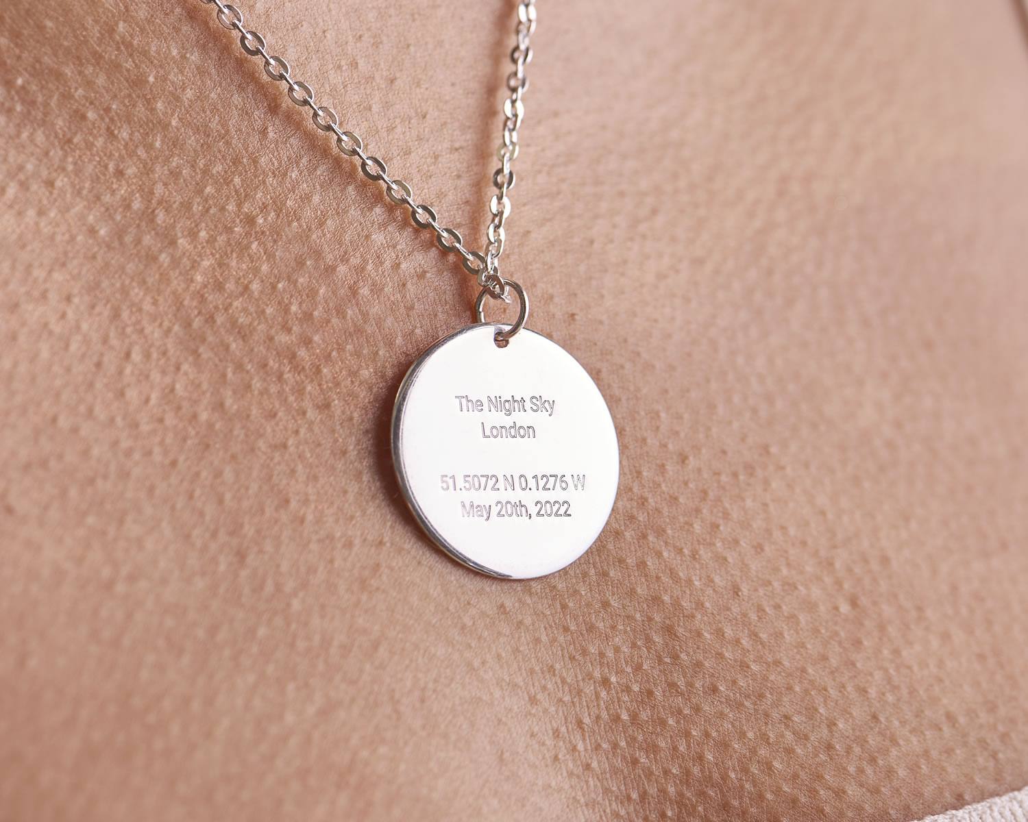 Night Sky Sterling Silver Pendant
