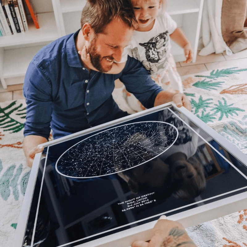 The Night Sky Print Packaging