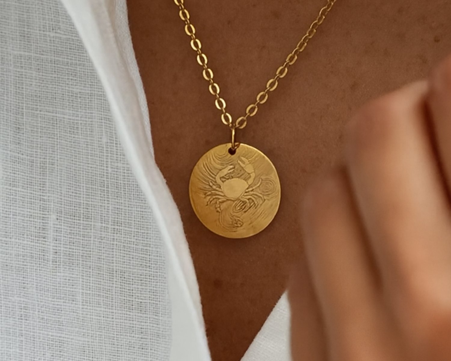 Zodiac Collection 18k Gold Vermeil Necklace